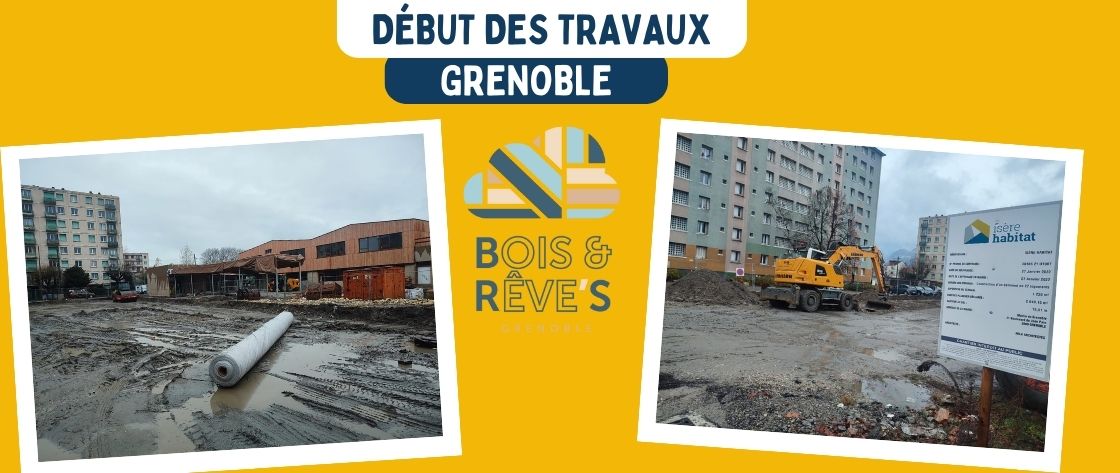 Lancement des travaux de notre résidence Bois & Reve's 