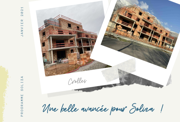Avancement des travaux des appartements-Soliza