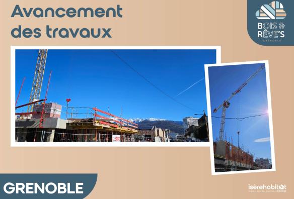 Avancement des travaux à Grenoble 